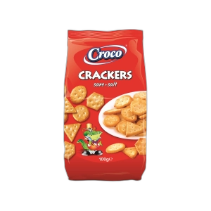 კრეკერი "კროკო" მარილიანი 100გრ