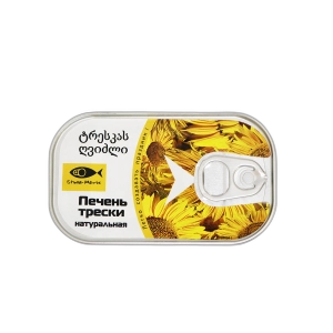 კონსერვი თევზის "სტელა მარისი" ტრესკას ღვიძლი 121გრ