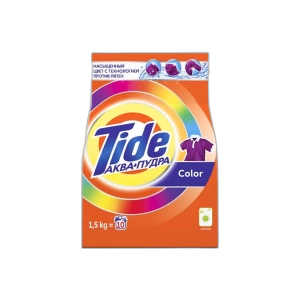 სარეცხი ფხვნილი ”ტაიდი”ფერადი (ავტ) 1,5კგ