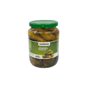 მარინადი კიტრის "ნოსტიმო" 6-9სმ 670 გრ