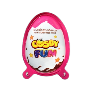 შოკოლადის კვერცხი სიურპიზით და ფანეტელბით "ქოსბი" გოგოსთვის 20გრ