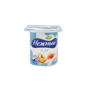 იოგურტის პროდუქტი "ნეჟნი" ატმის წვენით 1,2% 100გრ