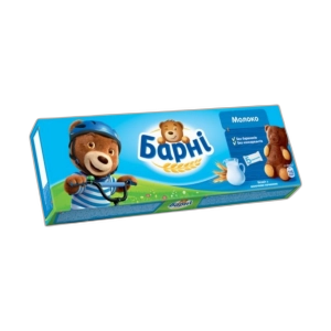 ბისკვიტი "ბარნი" რძიანი შიგთავსით 150გრ