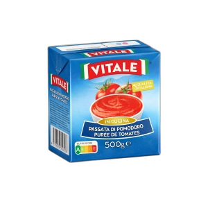 კონსერვი პომიდვრის გახეხილი "ვიტალე" 500 გრ