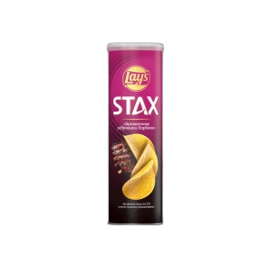 ჩიფსი კარტოფილის "ლეისი" STAX შემწვარი ნეკნების 140გრ