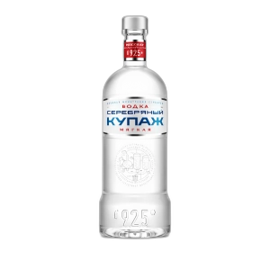 არაყი "სერებრიანი კუპაჟ" 40%  0,7 ლ