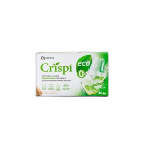 ჭურჭლის სარეცხი მანქანის ტაბლეტები "კრისფი" 30ც