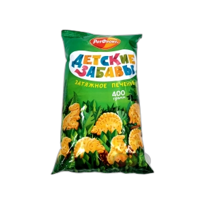 კრეკერი "მხიარული ცხოველები" ტკბილი 400გრ