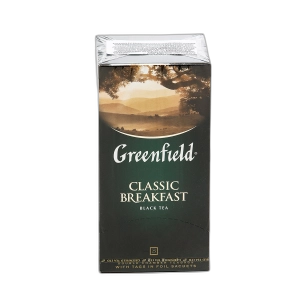ჩაი შავი "გრინფილდ" კლასიკ ბრექვასთ 2გრ*25ც