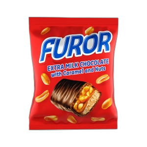 კანფეტი შოკოლადის ”ფურორი” ნუგა და კარამელი 500გრ