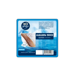 თევზი "უმალი" ქაშაყის ფილე ზეთში 330გრ