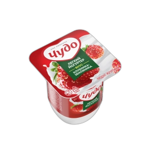 იოგურტი "ჩუდო" ველური მარწყვის 2,5% 115გრ