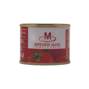 კონსერვი პომიდვრის პასტა "მარნეული" 210გრ (თუნუქი)