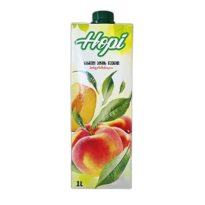 წვენი "ჰოპი" ატამი (ტეტრაპაკი) 1ლ