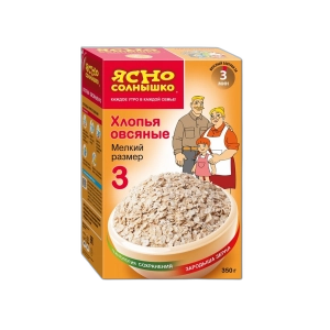 ფანტელი შვრიის "სოლნიშკო" №3 350გრ