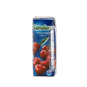 წვენი "სანდორა" ალუბალი  0,25ლ