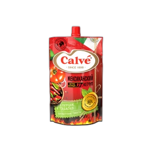 კეტჩუპი "კალვე" მექსიკური ტაბასკო 350გრ