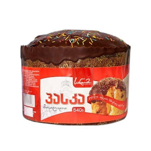 პასკა სააღდგომო  "სანდომი" შოკოლადით და მარცეპანით  540გრ