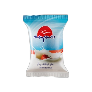 ნაყინი ჭიქის "თოლია" ვანილის/მარწყვის ჯემით 110მლ