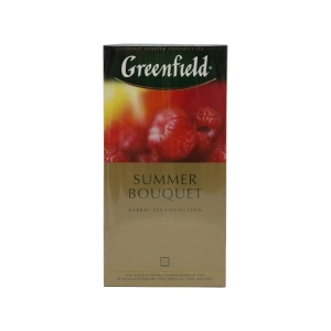 ჩაი ხილის "გრინფილდ" სამერ ბუკეტი 2გრ*25ც