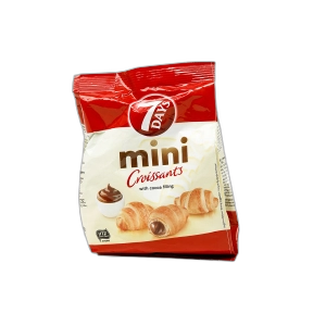 მინი კრუასანი "7 Days" კაკაოს კრემით 60გრ