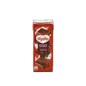რძის კოქტეილი "ჩუდო" შოკოლადის 3% 200გრ