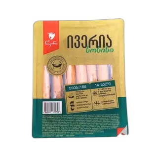 სოსისი /ნიკორა/ ივერია 590გრ