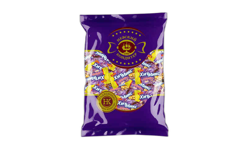 დაფასოებული შოკოლადი /ჰიტმიქს/ არახისით/500გრ