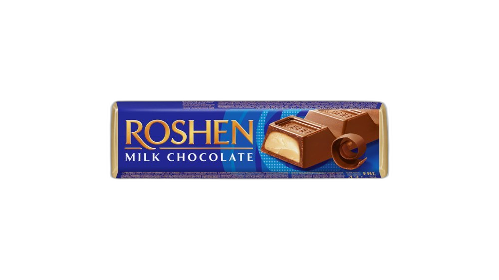 ROSHEN შოკოლადის ბატონი რძიანი კრემ-ბრულეს შიგთავსით 43გრ