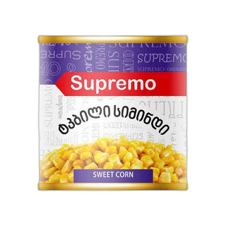 კონსერვი /სუპრემო სიმინდი / 425გრ.