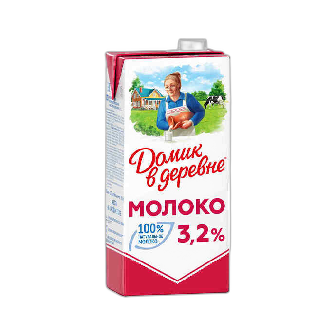 რძე /დომიკ ვ დერევნე სტერილური 3.2%/ 1ლ