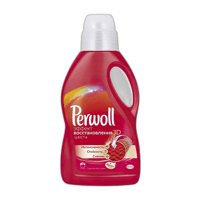 თხევადი სარეცხი საშუალება /პერვოლი ფერადი/1ლ