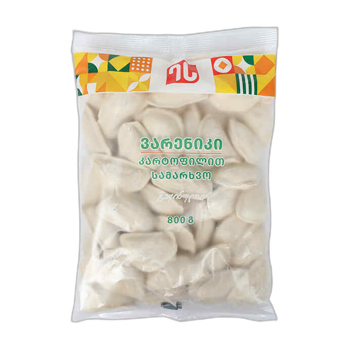 ვარენიკი/ ეს /კარტოფილის/სამარხვო/800 გრ