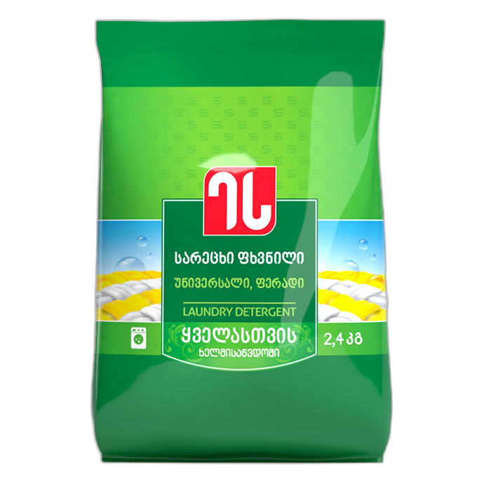 სარეცხი ფხვნილი /ეს უნივერსალური/2.4კგ