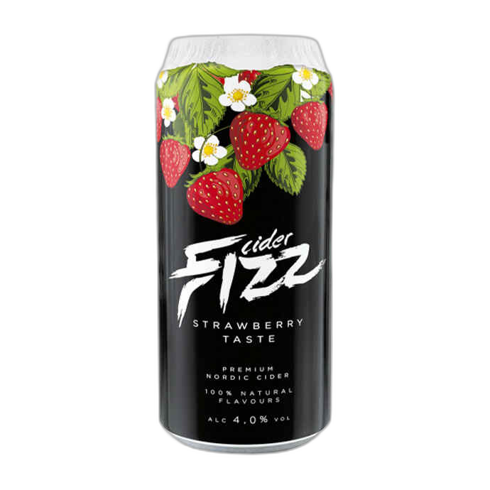 საიდერი/FIZZ მარწყვი 4 %/0.5 მლ