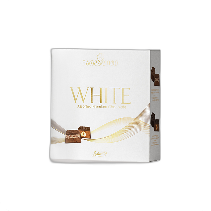 ბონბონერი /ბარამბო თეთრი მარგალიტი / 175გრ