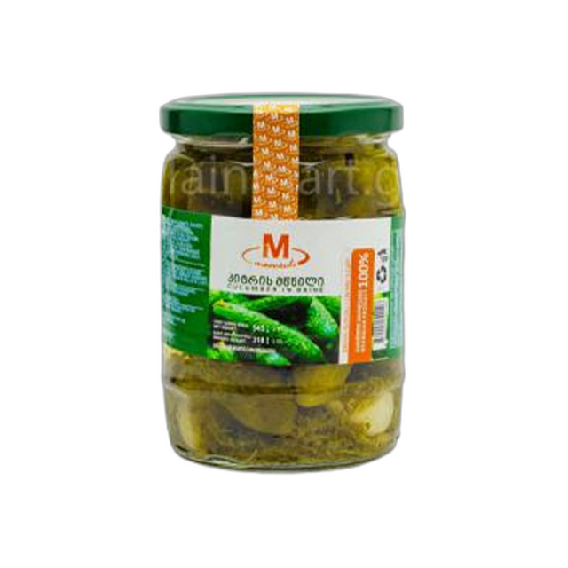 კიტრის მწნილი /მარნეული/ 545გრ შუშა