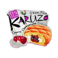 კრემიანი დონატი / ალუბლის გულსართით - KARUZO/62 გრ