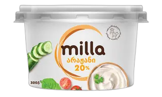 არაჟანი / მილა 20% / 300გრ