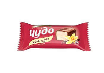 მოჭიქული ყველი /ჩუდო/ ვანილის (23%) 40გრ