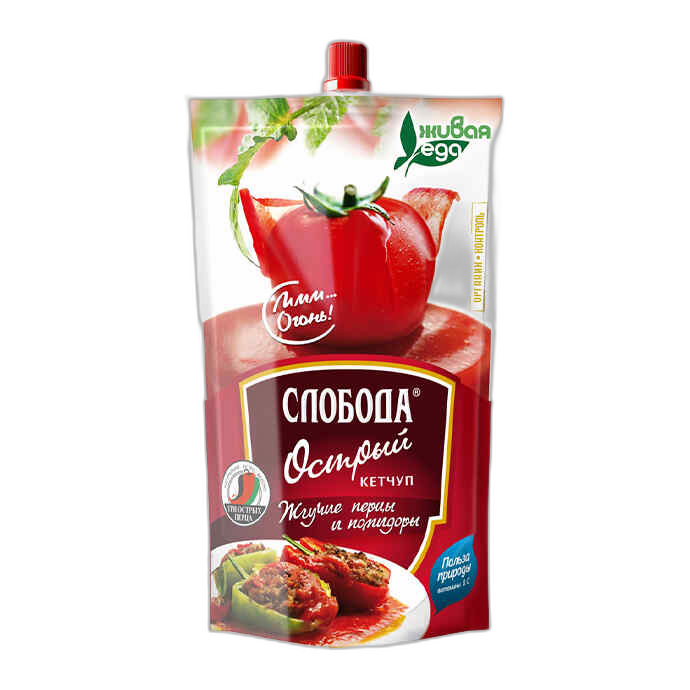 კეჩუპი / სლობოდა ცხარე / 220 გრ