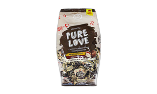 შოკოლადის კანფეტი / კონტი / Pure Love / ნუგა / 500 გრ