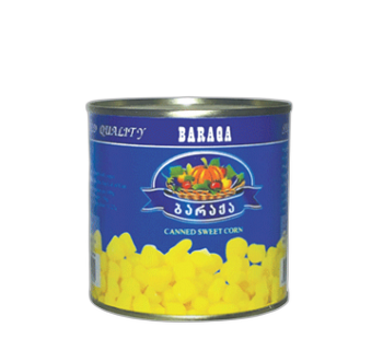 სიმინდის კონსერვი /ბარაქა / 425გრ