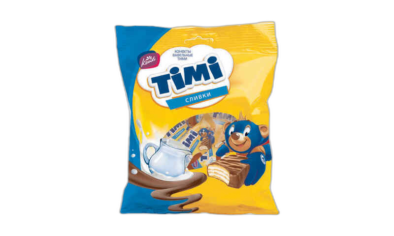 შოკოლადის კანფეტი / კონტი / ტიმი / ნაღებით / 155 გრ