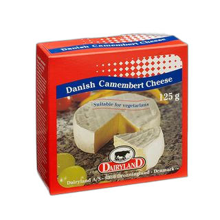 ყველი/ DAIRYLAND/ კამემბერი 12*125გრ