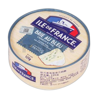 ყველი /Ile De France/ "ბრი" ლურჯი ობით 996153 /12*125 გრ/Cheese