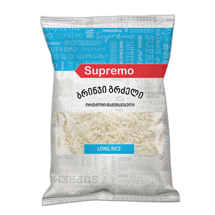 ბრინჯი დაორთქლილი /სუპრემო/ 800გრ