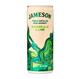 Jameson ჯინჯერი და ლაიმი 25 cl