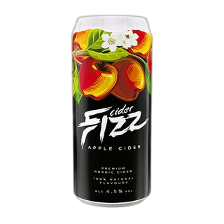 საიდერი/FIZZ ვაშლი 4.5%/0.5 მლ