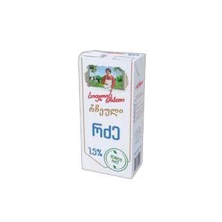 რძე /სოფლის ნობათი/ (უ/პ) (1.5%) 1ლ